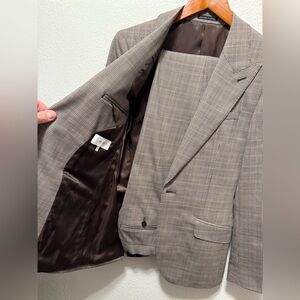 Reiss Suit Houndstooth